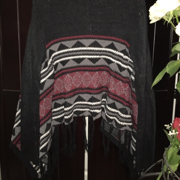 Black patterned cardigan - Picture 2 of 4
